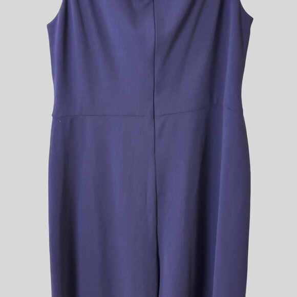 Connected Apparel Size 16 Scoop Neckline  Professional Jumpsuit Zipper Closure - Picture 10 of 16